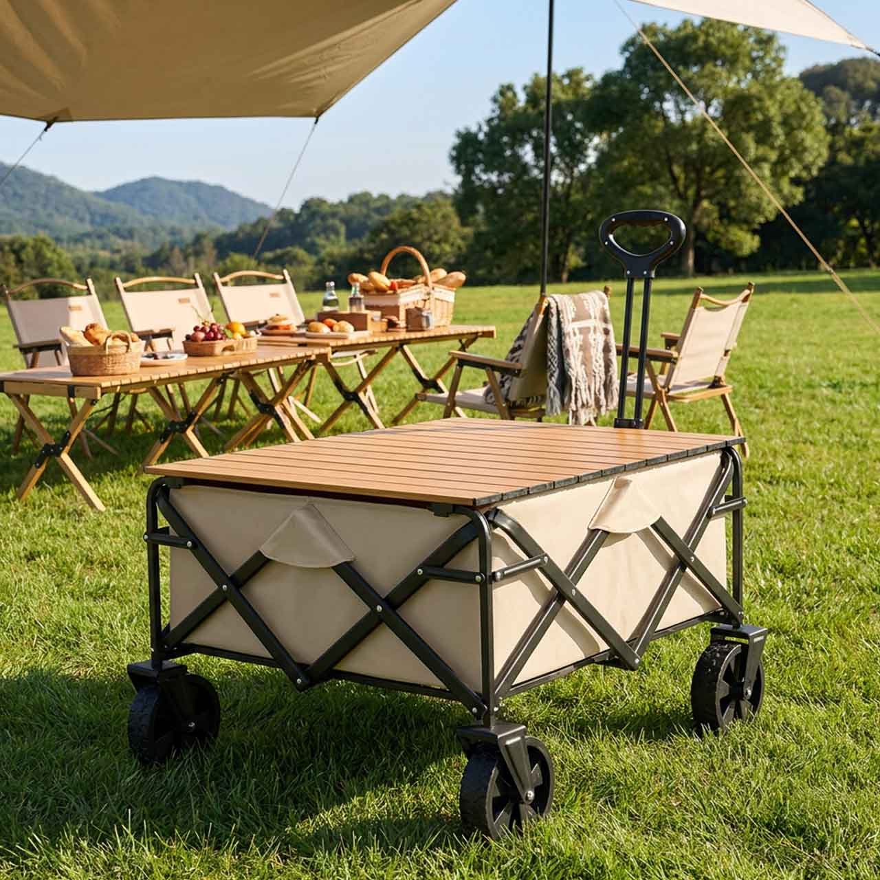 camping wagon