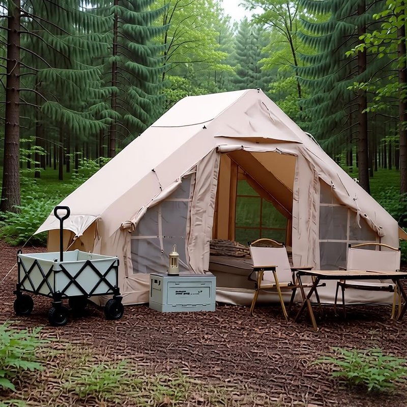 inflatable tent
